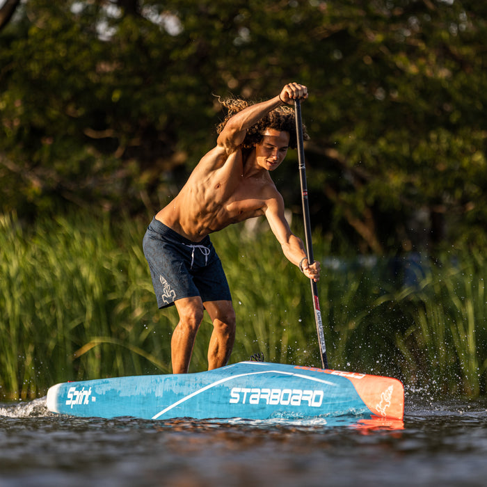 2023 Starboard sprint in action on the water