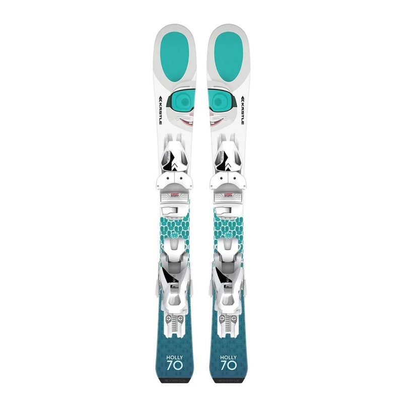 Kastle KX66 Holly Kid's Skis w/ Kastle K4.5 GW CA Bindings