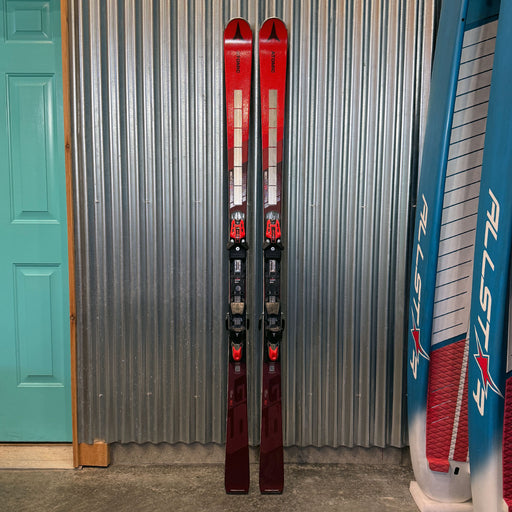 Atomic Redster G9 Revoshock Race Skis w/ Atomic X12 GW Bindings - USED