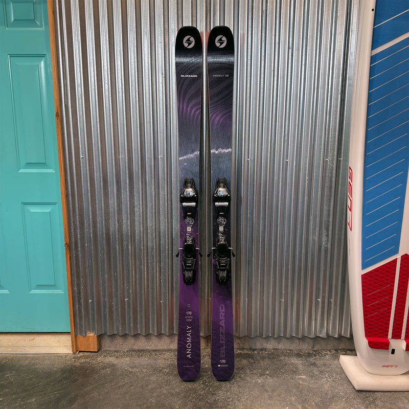 Blizzard Anomaly 102 Skis w/ Marker Griffon TCX 13 GW Ski Bindings 2025 - USED