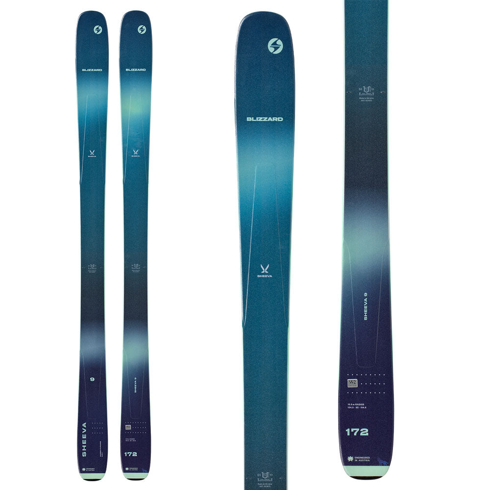 Blizzard Sheeva 9 Women's Skis 2023 — Vermont Ski and Sport