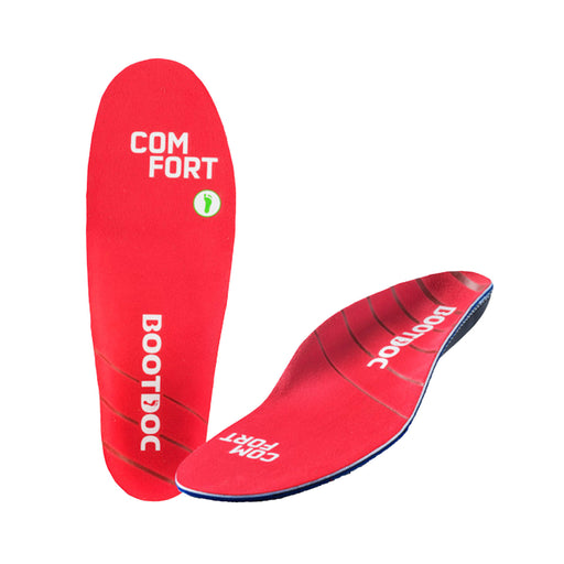 BootDoc Universal Comfort Ski Boot Insole Upgrade Low Arch Top