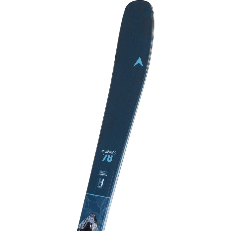 Dynastar E-Cross 78 Women's Skis w/ Look Xpress 10 GW Bindings 2025 tips