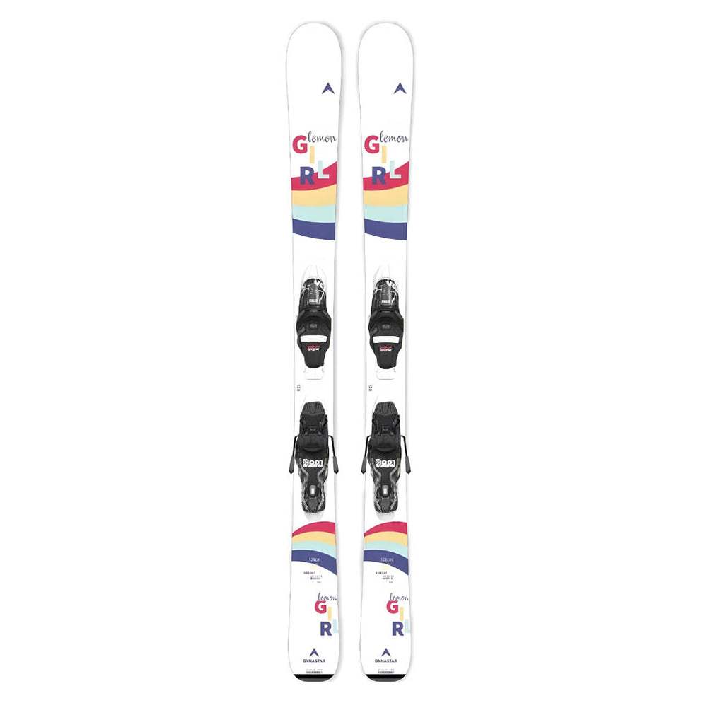 Dynastar Lemon Girl Twintip Kid's Skis w/ Look Xpress 7 GW Bindings 20