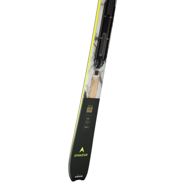 Dynastar M-Cross 82 Skis w/ Look NX 12 GW Konect Bindings 2025 tail