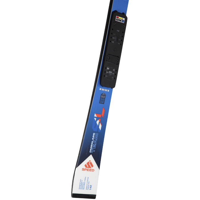 Dynastar Speed Omeglass Team SL R21 Pro Kid's Race Skis 2025 tails