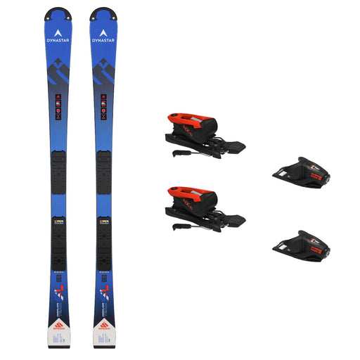 Dynastar Speed Omeglass Team SL Pro Kid's Race Skis w/ Look NX 10 GW Ski Bindings