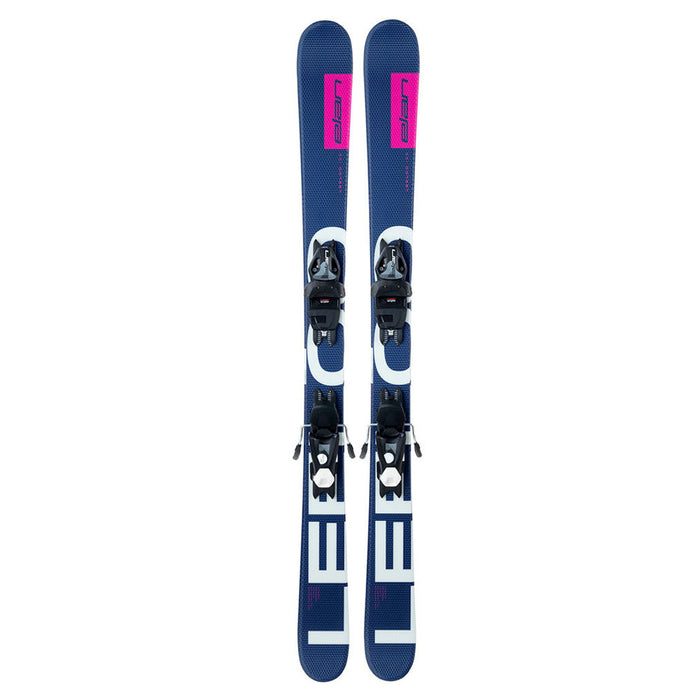 Elan Leeloo Team QS Kid's Twintip Skis w/ Elan EL4.5 GW Bindings