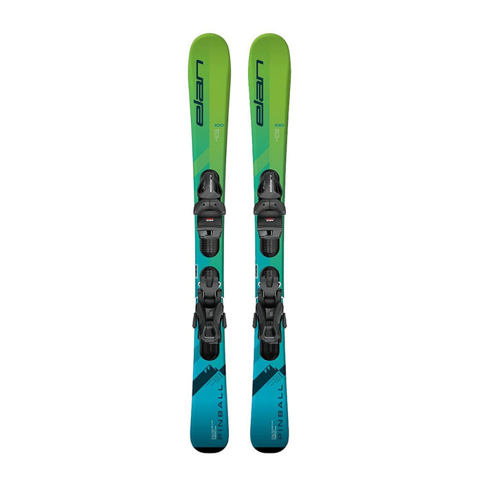 Elan Pinball Team Kid's Twintip Skis w/ Elan EL4.5 GW Bindings 2025