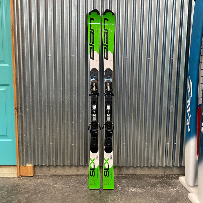 Elan SLX JR Kid's Race Skis w/ Fischer Z11 Bindings - Used