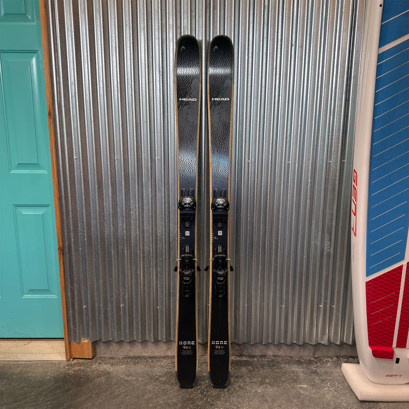 Head Kore 94 Ti Skis w/ Tyrolia Attack LYT 13 GW Ski Bindings 2026 - USED