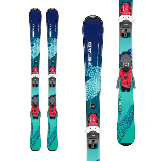 Head Monster Easy Kid's Skis w/ Head JRS 7.5 GW Bindings