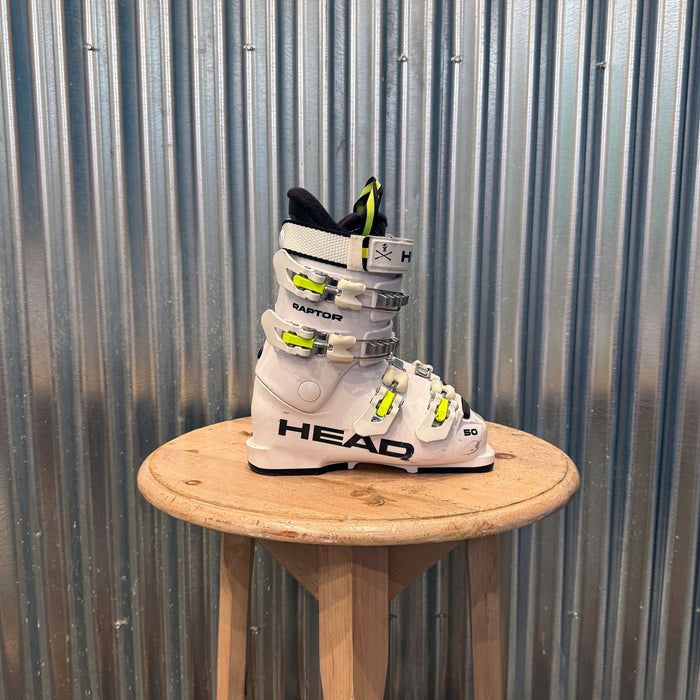 Head Raptor 50 Kid's Ski Boots - USED