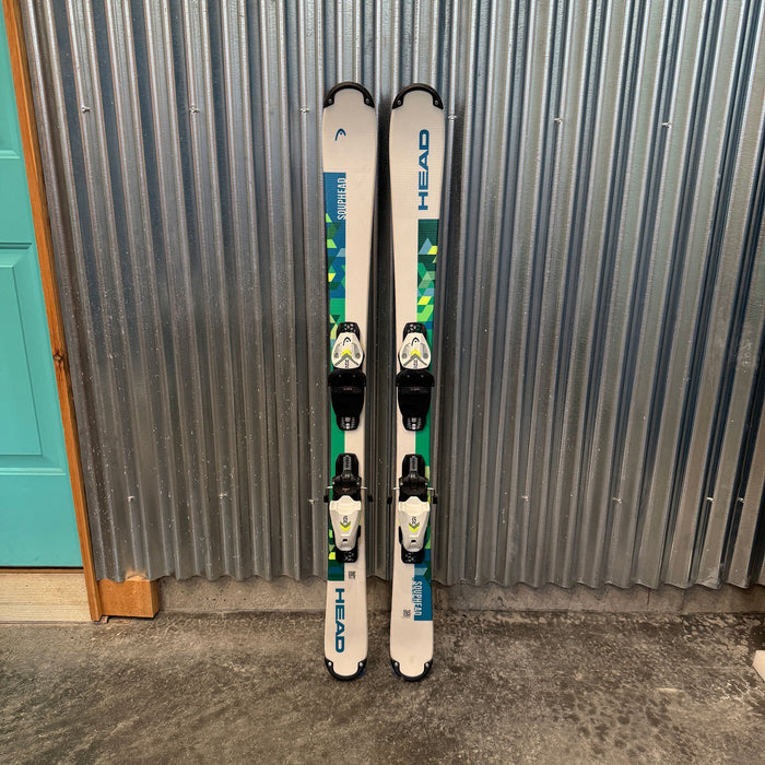 Head Souphead Kid's Twintip Skis w/ Head SLR 4.5 GW Bindings - USED