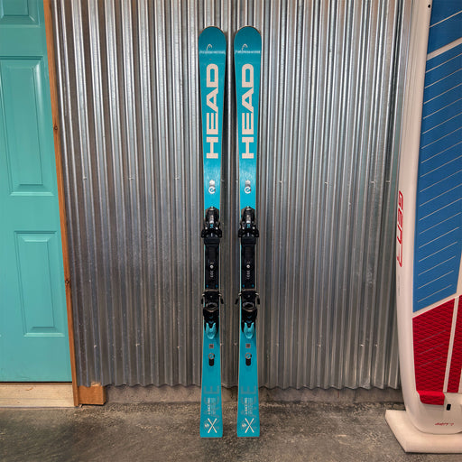 Head WC Rebels E-Race Pro Race Skis w/ Head Freeflex ST 14 Ski Bindings 2024 - USED
