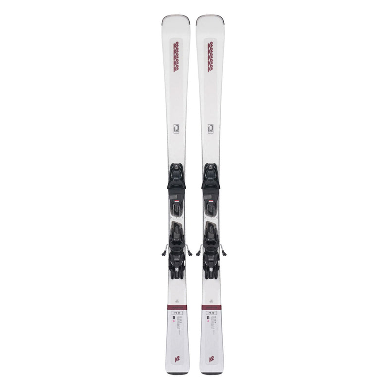 K2 Disruption 75 W Women's Skis w/ Marker ERP 10 Compact QC GW Bindings 2023
