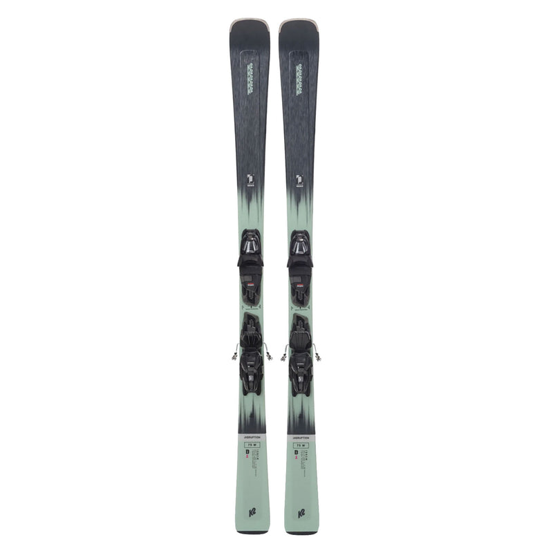 K2 Disruption 75 W Women's Skis w/ Marker ERP 10 Compact QC GW Bindings 2024