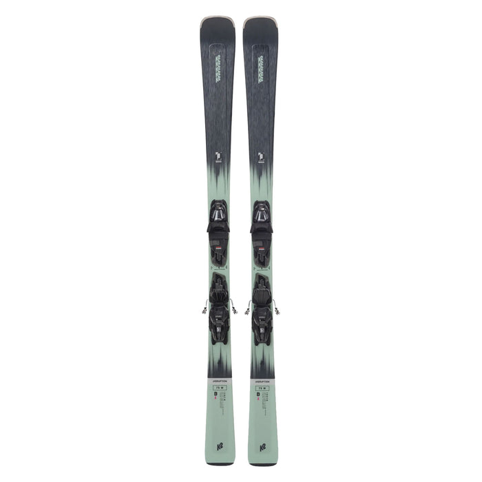 K2 Disruption 75 W Women's Skis w/ Marker ERP 10 Compact QC GW Bindings 2024