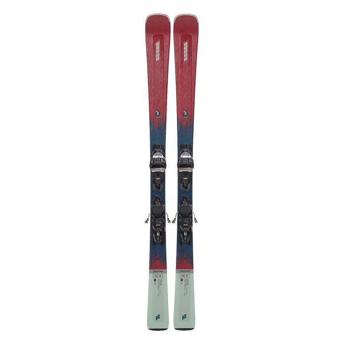 K2 Disruption 76C W Women's Skis w/ Marker ER3 10 Compact QC GW Bindings 2024