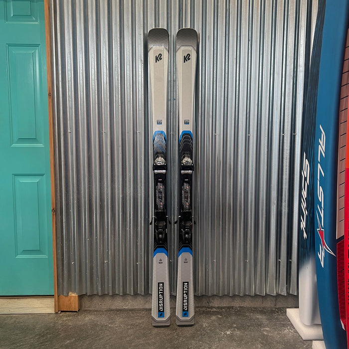 K2 Disruption 76 W Womens Skis w/ Marker 10 GW Bindings - Used