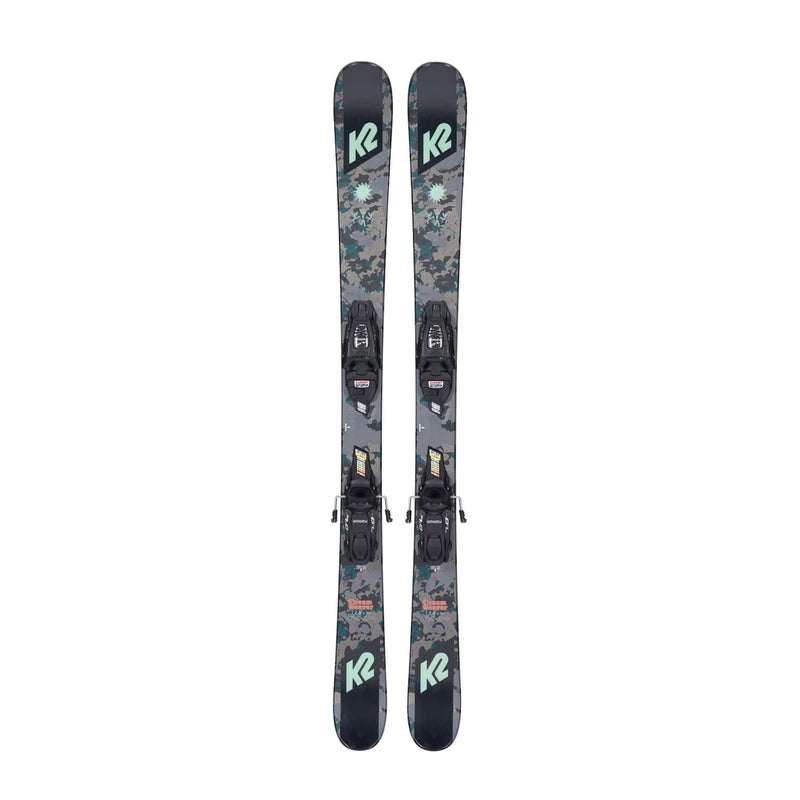 K2 Dreamweaver Kid's Twintip Skis w/ Marker FDT 4.5 GW Bindings 2023