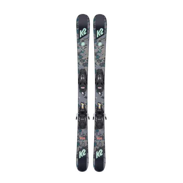 K2 Dreamweaver Kid's Twintip Skis w/ Marker FDT 4.5 GW Bindings 2023