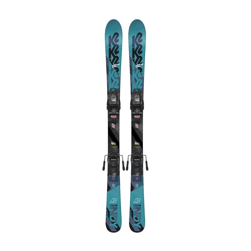 K2 Indy Kid's Skis w/ Marker FDT 4.5 GW Bindings