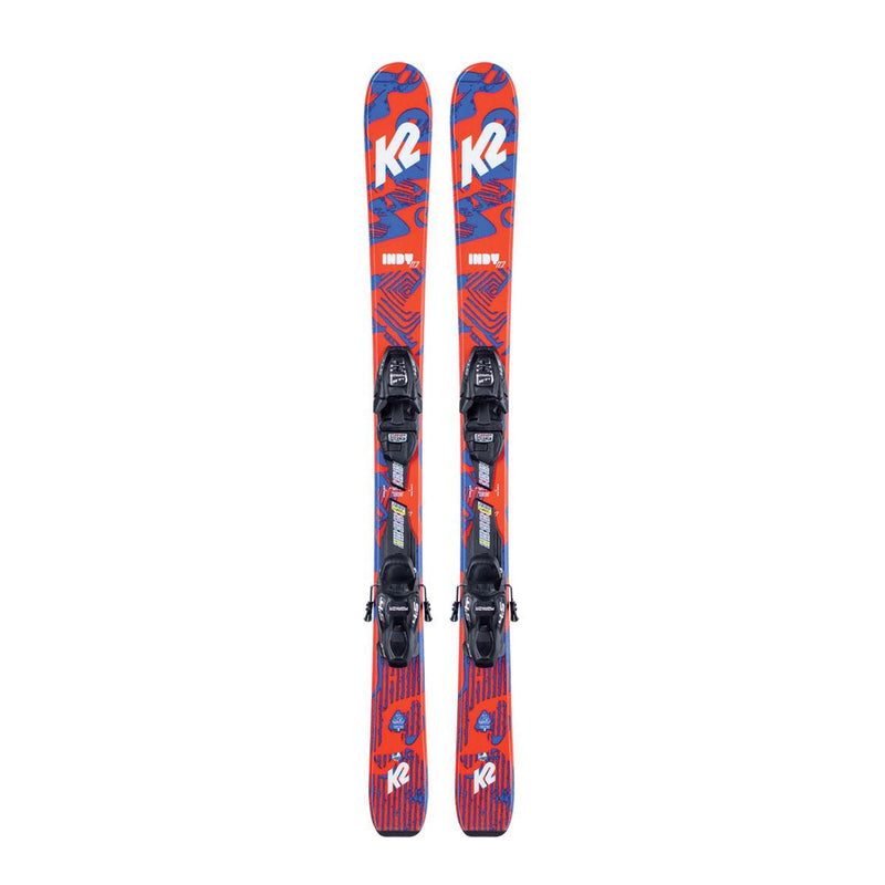 K2 Indy Kid's Skis w/ Marker FDT 4.5 GW Bindings