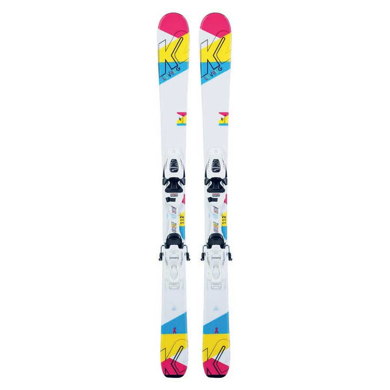 K2 Luv Bug Kid's Skis w/ Marker FDT 4.5 GW Bindings