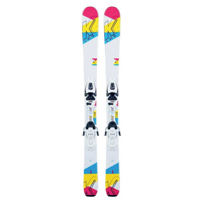 K2 Luv Bug Kid's Skis w/ Marker FDT 4.5 GW Bindings