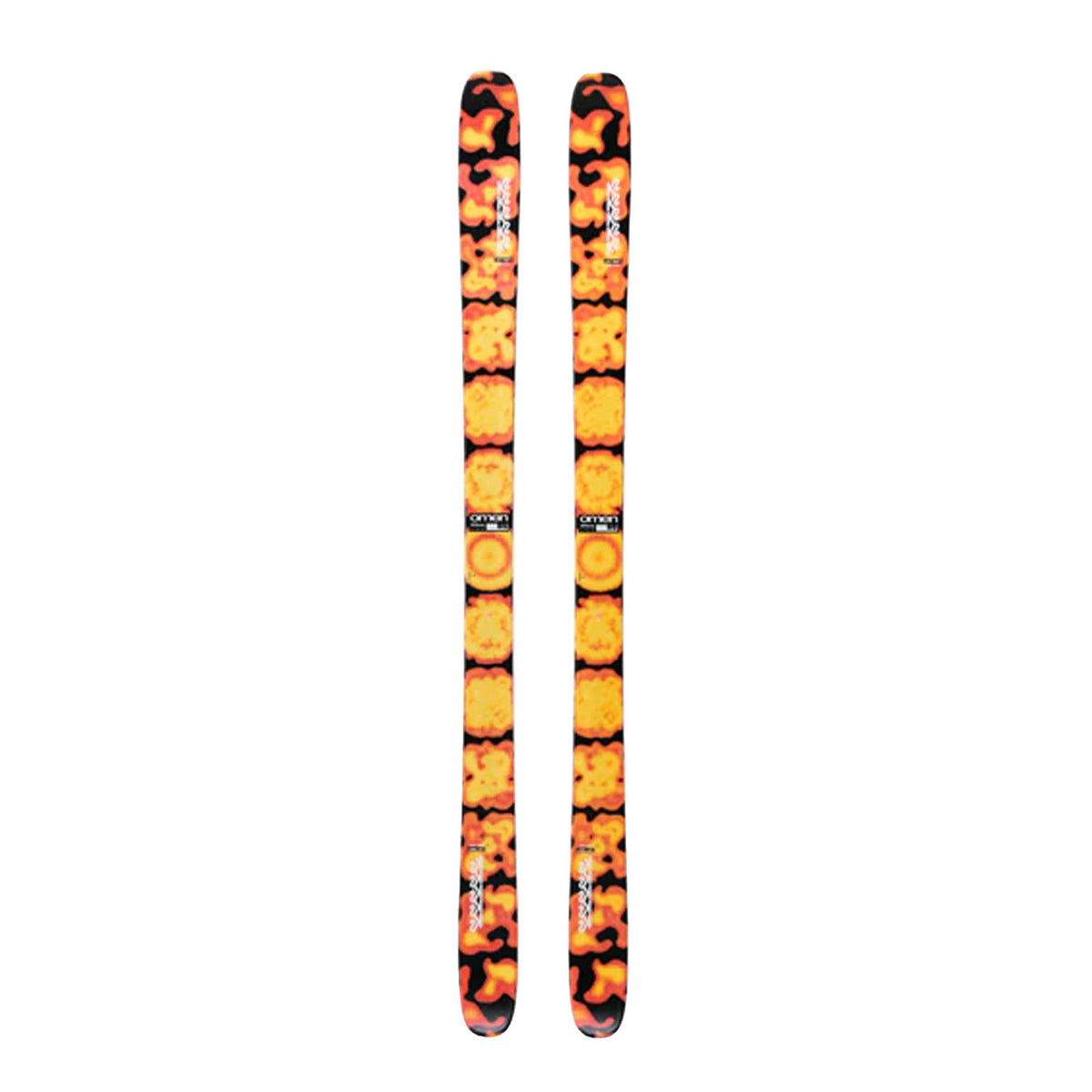 k2 2025 skis Omen 85 Twintip color:Antique Bronze Riddell ECU Pirates Riddell terrain twin rocker is sale_hook_rebel