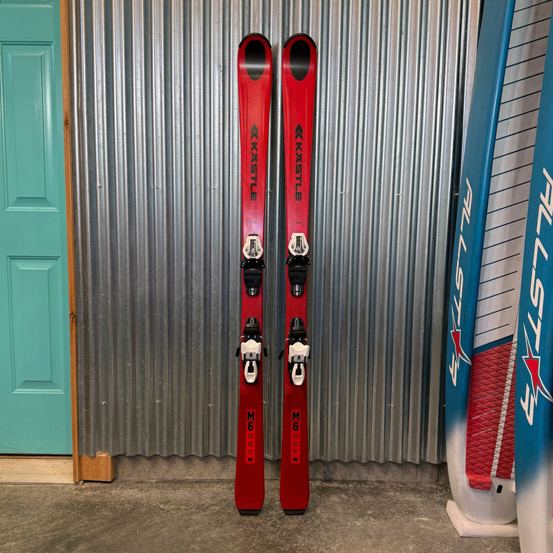 Kastle M6 74 Skis w/ Kastle K10 PRD GW Bindings - USED