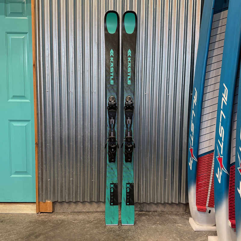 Kastle M9 87 Skis w/ Kastle K12 TRI GW Bindings - USED