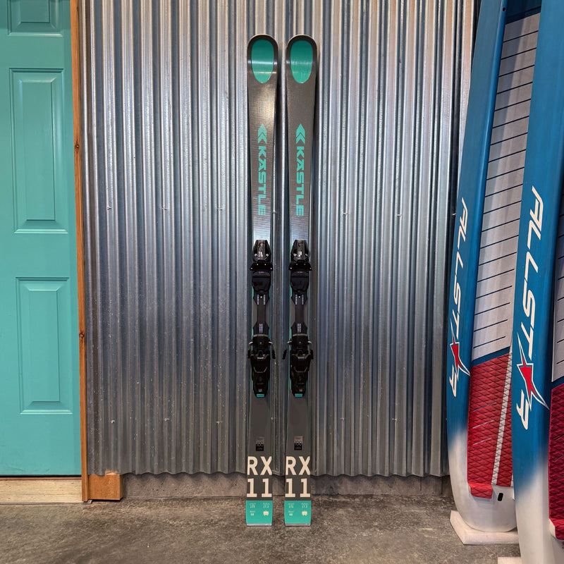 Kastle RX 11 Skis w/ Kastle K12 TRI GW Bindings - USED