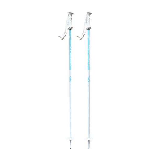 Kerma Vector Team Kid's Ski Poles - Blue/White