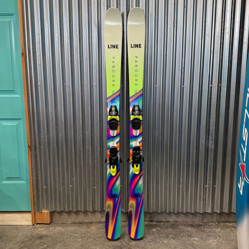 Line Pandora 94 Women's Skis w/ Head Joy 11 GW Bindings - USED
