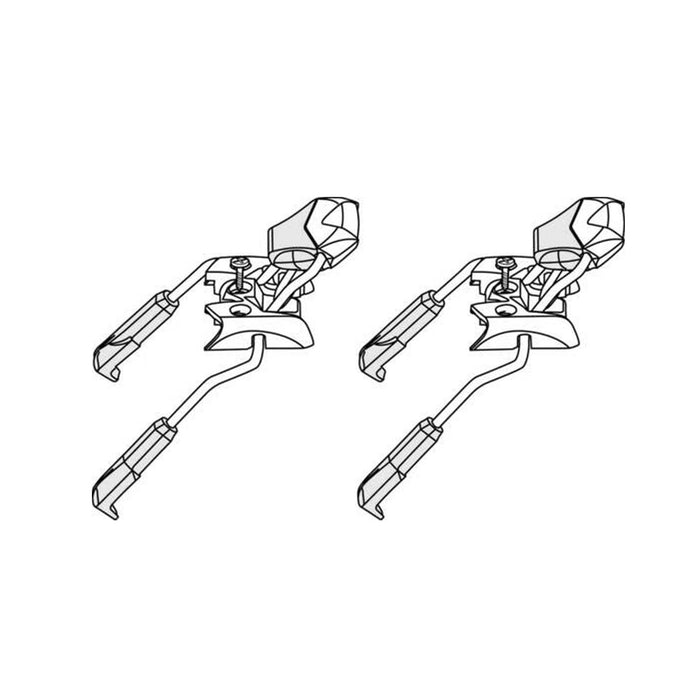 Look L2 2p Binding Brake NX 7/10  & SPX 10 Ski Bindings - B83