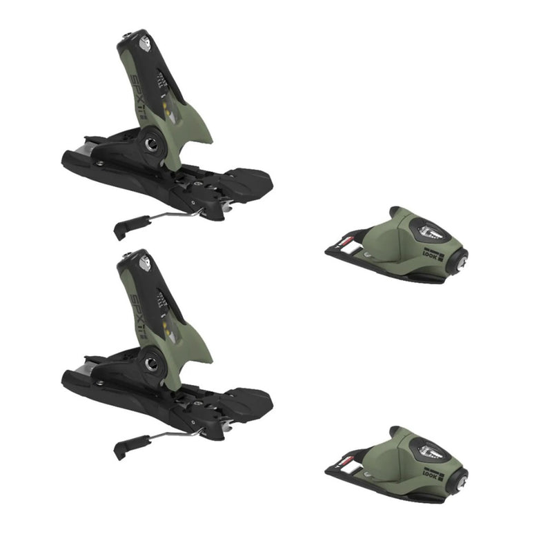 Look SPX 11 GW B100 Ski Bindings khaki/black