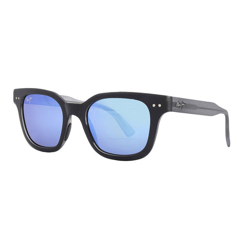 Maui Jim Shore Break Polarized Sunglasses matte black grey polarized blue hawaii