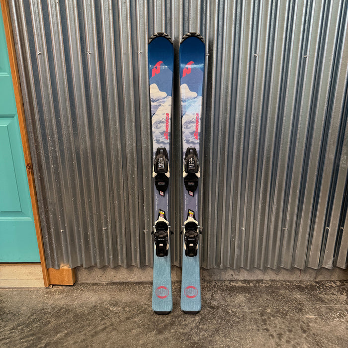 Nordica Little Belle Kid's Skis w/ Marker FDT 4.5 GW Bindings - USED