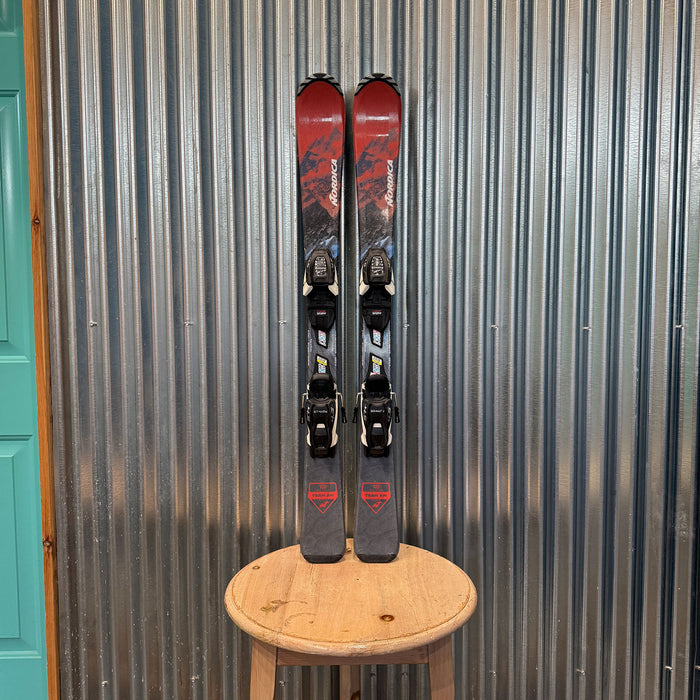 Nordica Navigator Team AM Kid's Skis w/ Marker FDT 4.5 GW Bindings - USED