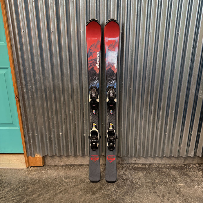 Nordica Navigator Team AM Kid's Skis w/ Marker FDT 7 GW Bindings - USED