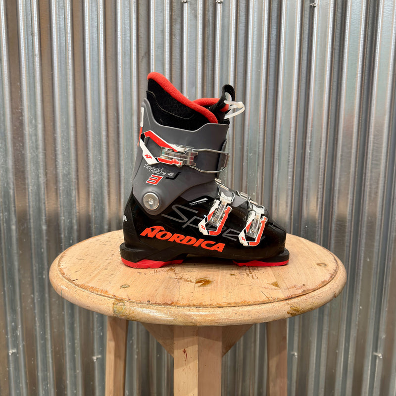 Nordica Speedmachine J3 Kid's Ski Boots - USED