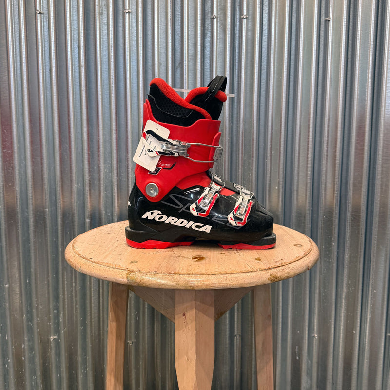 Nordica Speedmachine J3 Kid's Ski Boots - USED