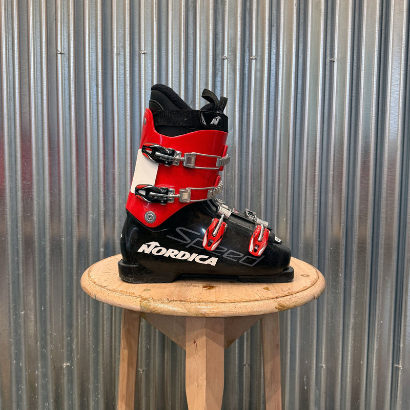 Nordica Speedmachine J4 Kid's Ski Boots - USED
