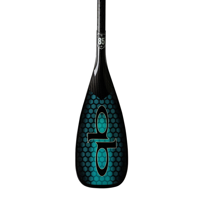 QuickBlade T2 85 Hex Flex Hybrid Stand Up Paddle Board Paddle blade front