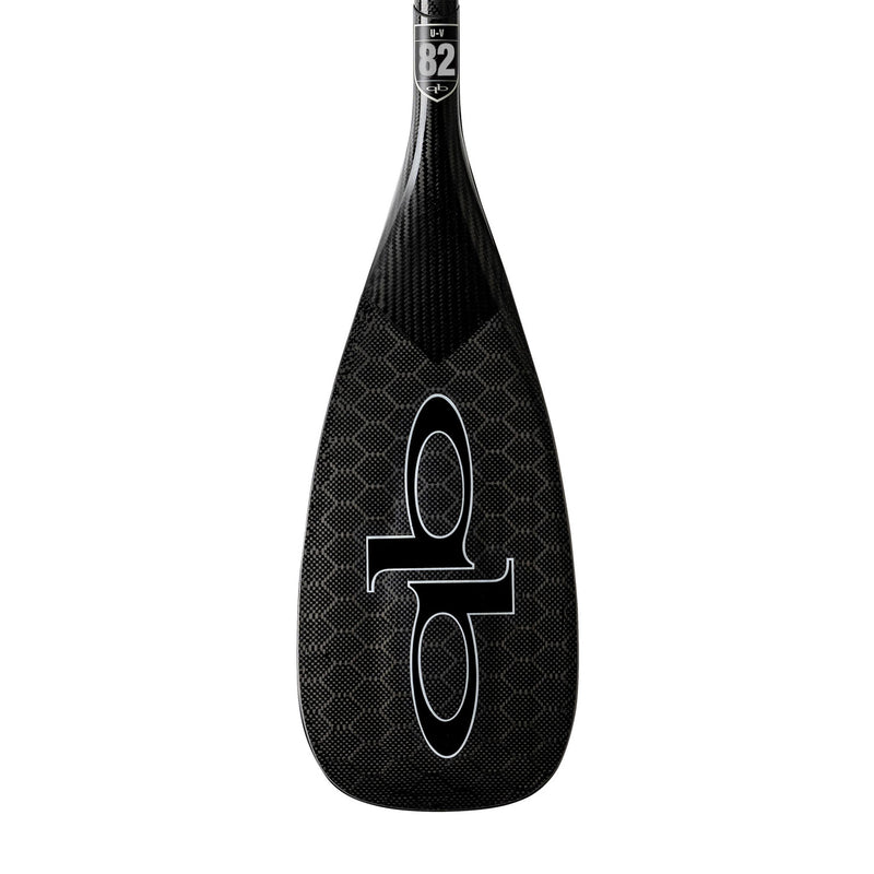 QuickBlade UV 82 All Carbon Hex Stand Up Paddle Board Paddle blade front