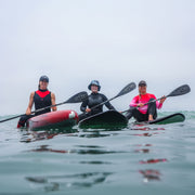 QuickBlade UV All Carbon Hex Stand Up Paddle Board Paddle action