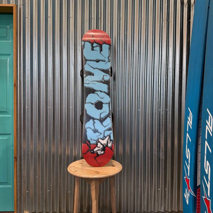Rome Minishred Kid's Snowboard w/ Rome Snowboard Bindings - USED 125cm base
