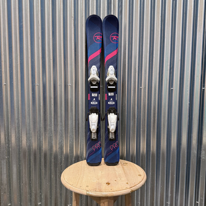 Rossignol Experience Pro Kid's Skis w/ Look Kid X Bindings - USED